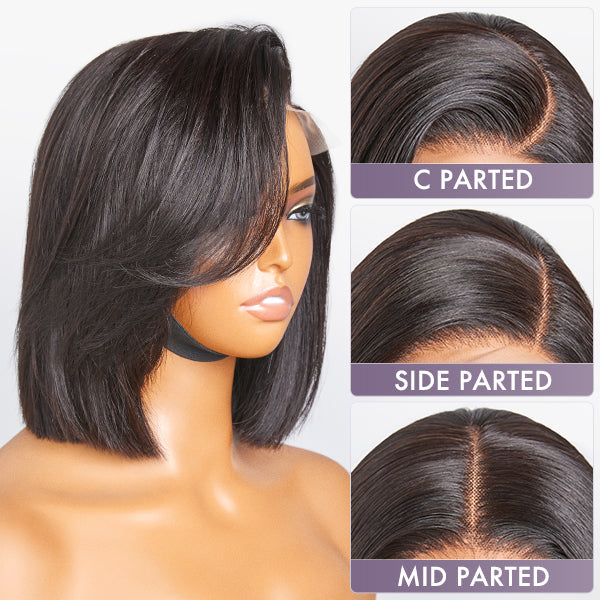 Pixie Bob 13x4 Lace Front Wig Human hair