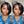 Short Glueless 5X5 Lace Closure Side Part Wig With Bangs