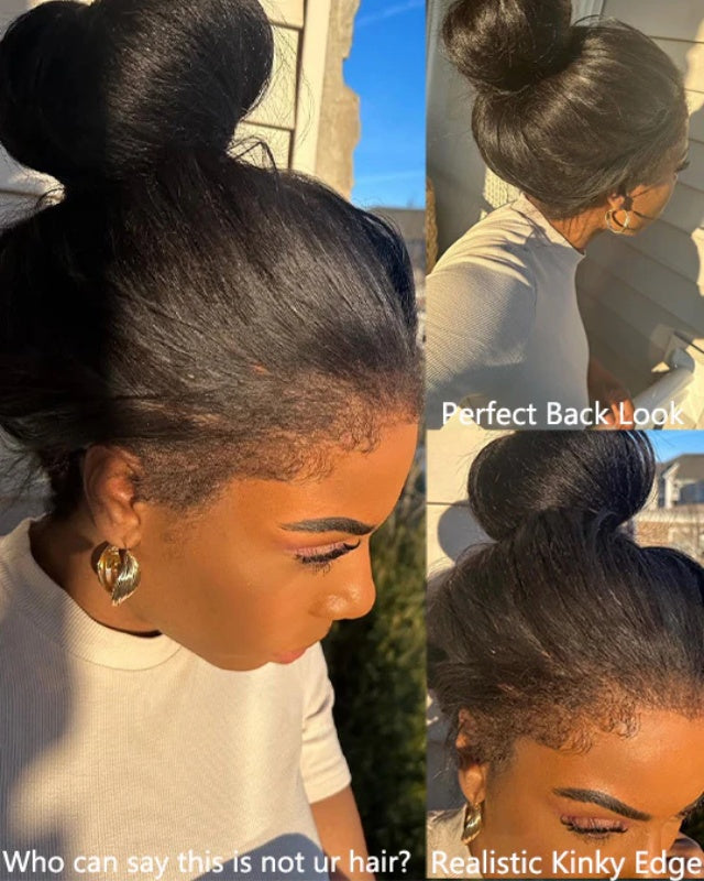 Kinky Edges Full Lace Wig