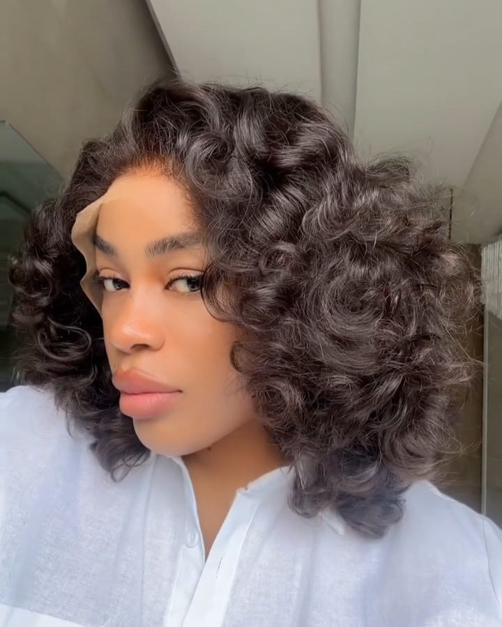 Wavy 13x4 Lace With Kinky Edges Wig