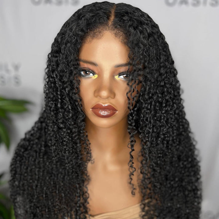 Kinky Edges 13x4 HD Lace Frontal Curly Wig