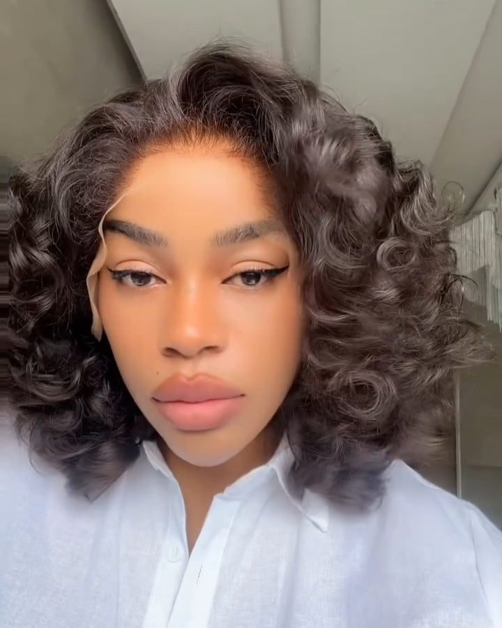 Wavy 13x4 Lace With Kinky Edges Wig