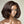 Chocolate Brown Side Layered Bangs Lace Closure Wig