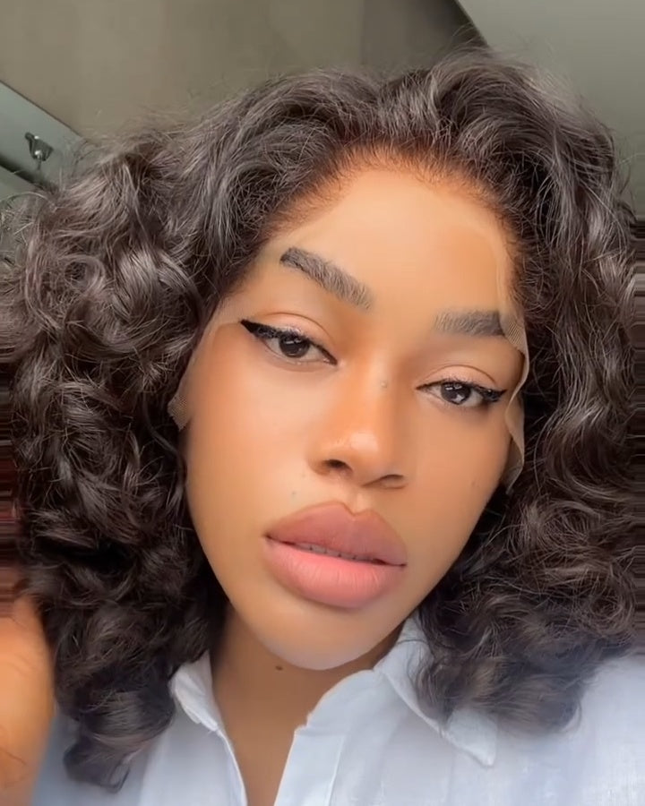 Wavy 13x4 Lace With Kinky Edges Wig