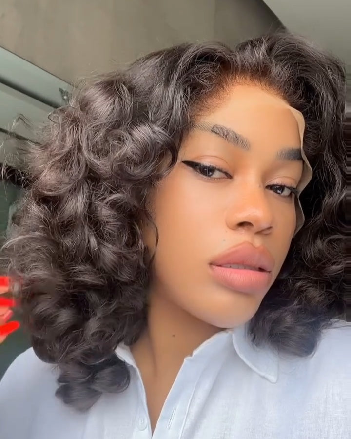 Wavy 13x4 Lace With Kinky Edges Wig