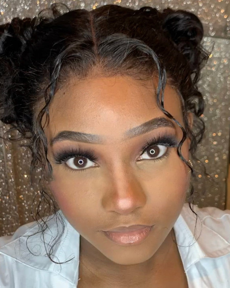 Short Kinky Curly 13x4 Lace Front Wig