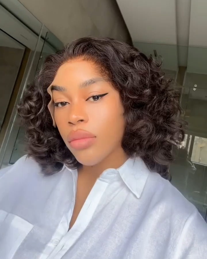 Wavy 13x4 Lace With Kinky Edges Wig