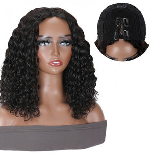 No Leave Out Beginner Friendly V Part Kinky Curly Wig
