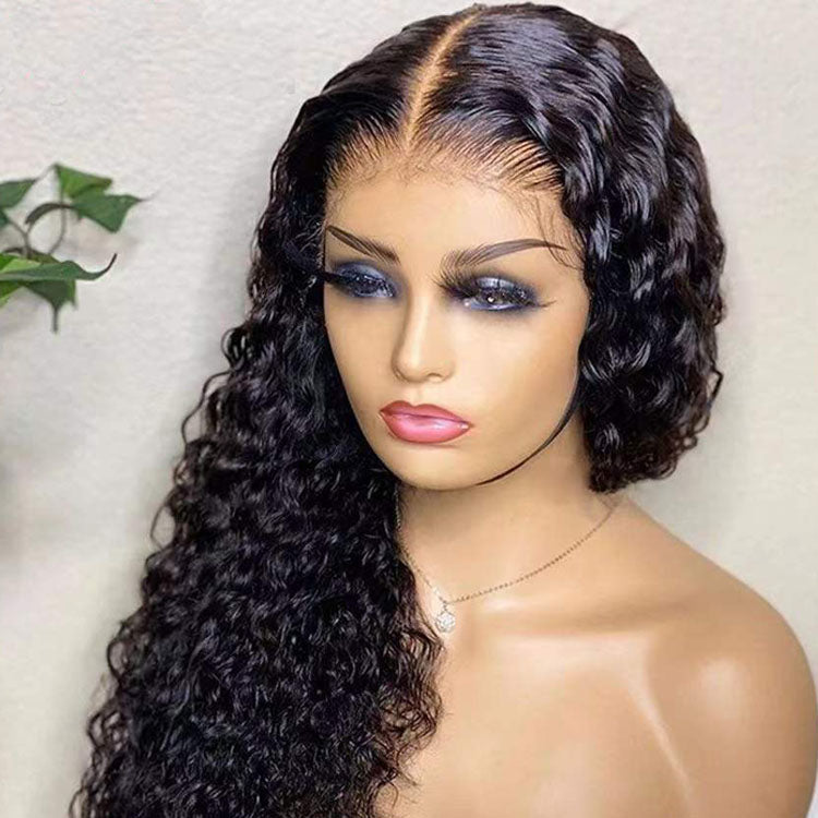 4X4 Lace Closure Jerry Curly Wig