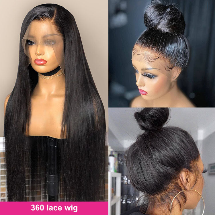 360 Lace Frontal Straight Wig