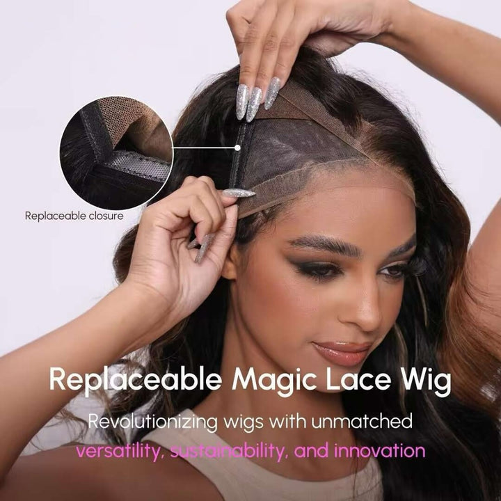 N+ Styles With Optional Detachable Lace Wig