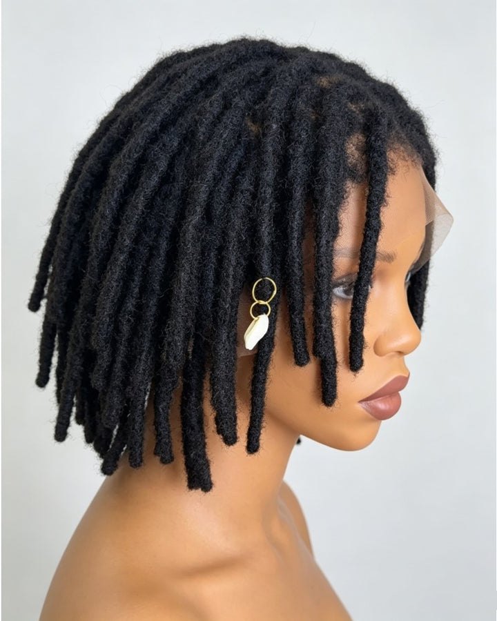 Full Lace Soft And Lightweight Locs Wig With Invisi Drawstring