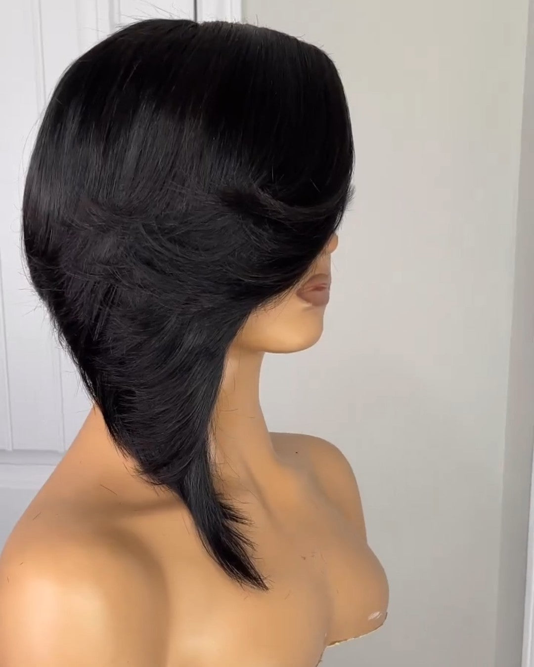 13x4 Lace Frontal Fashion Cut Asymmetrical Wig