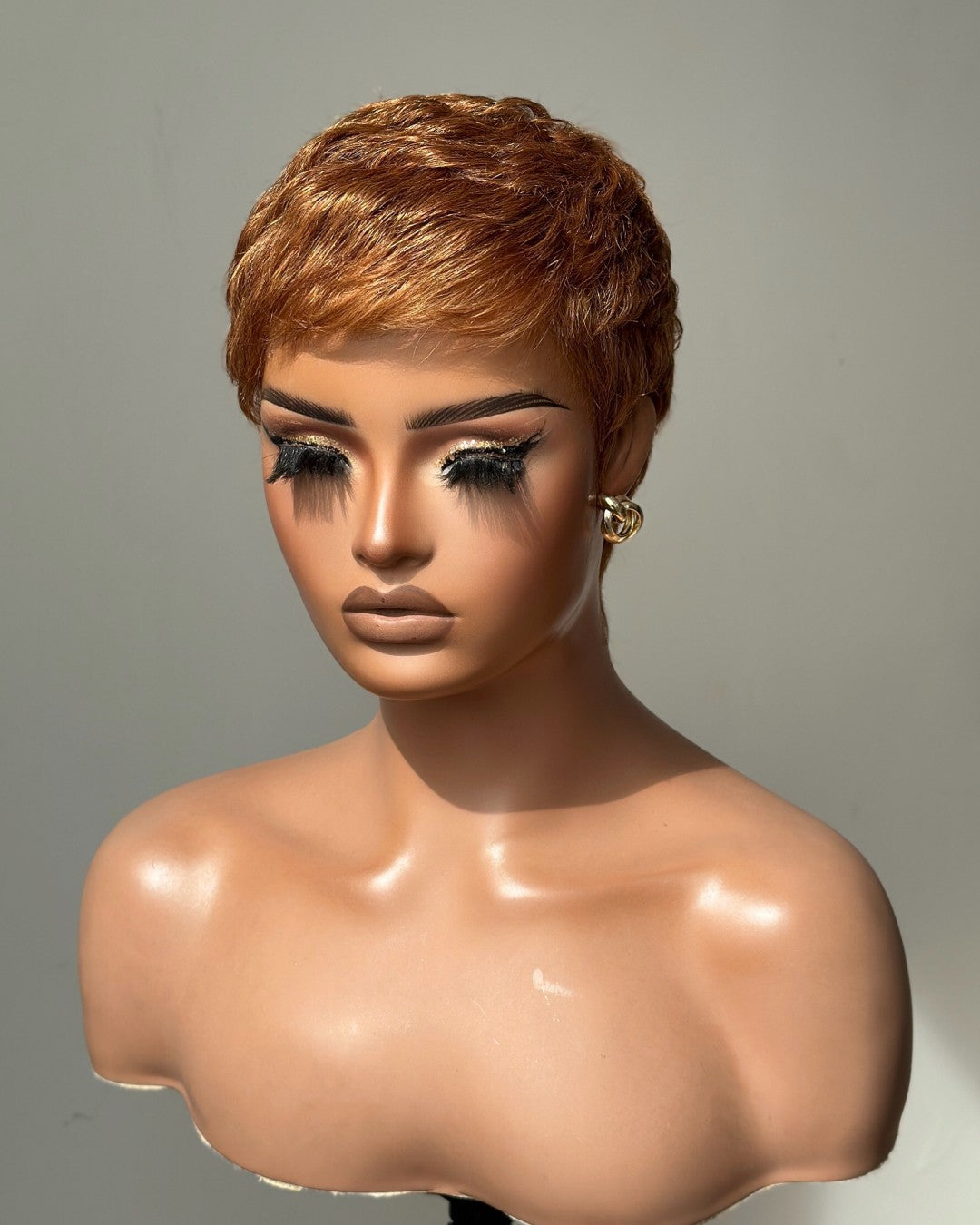 Full Lace Pixie Cut Wig 100% Human Hair