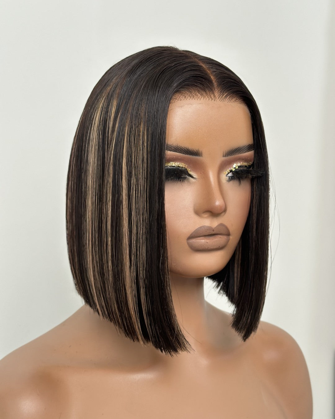 Adjustable Cap Virgin Hair Bob HD Lace Wig Human Hair Wig