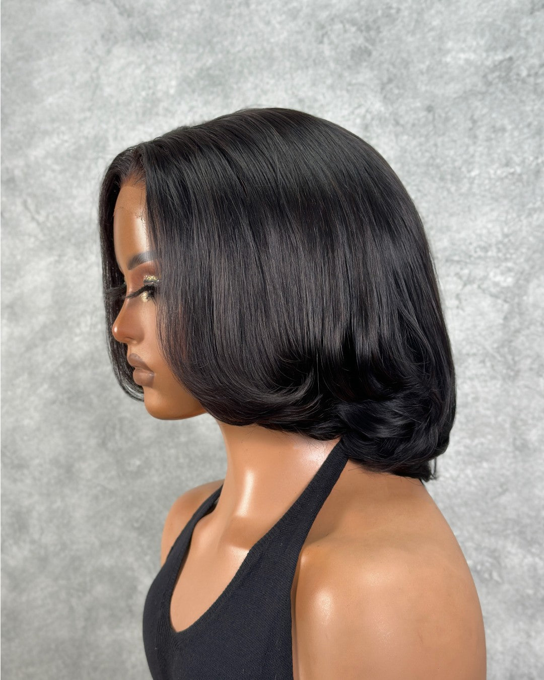 Glueless & Beginner-Friendly Soft Layers Silky Bob Lace Closure Wig