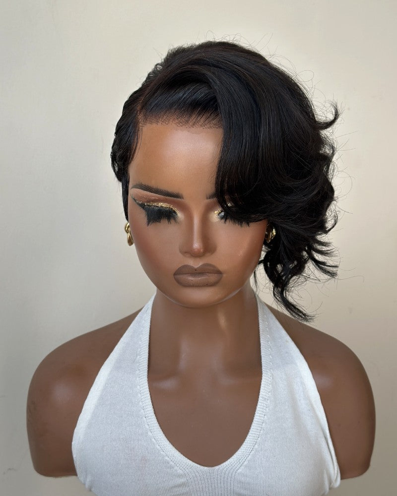 Side Parted Voluminous Layered Style 13x6 Lace Wig