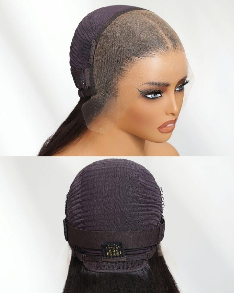 Smooth Natural Straight Hair 13x4 Lace Front Wig