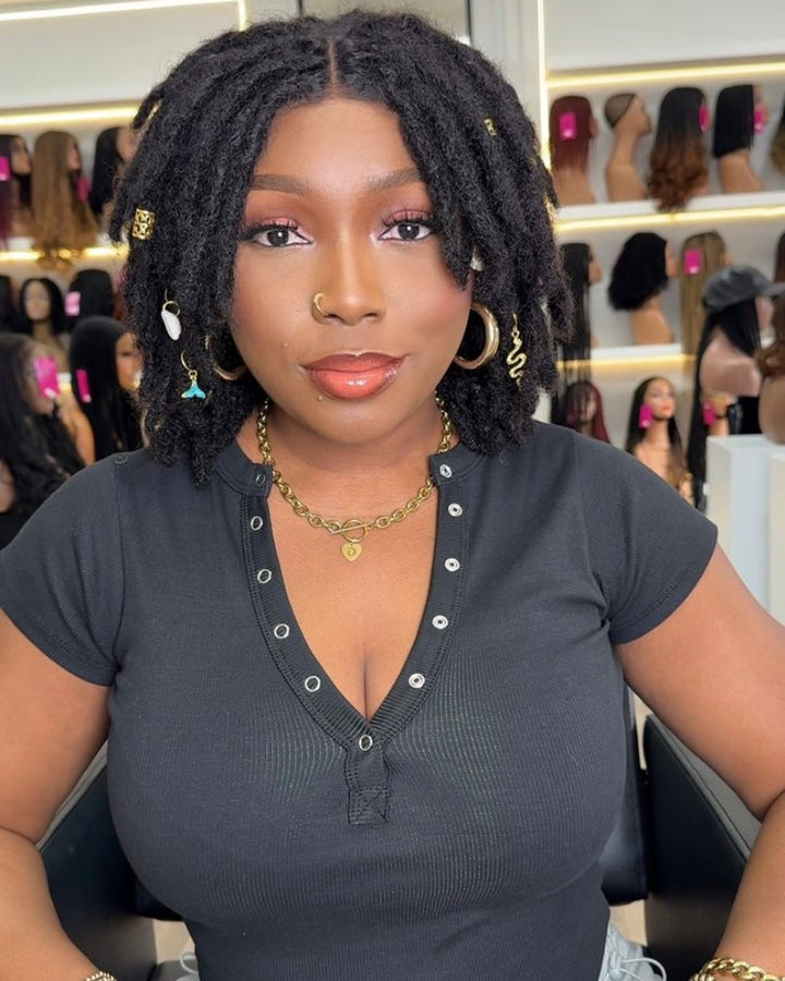 Full Lace Soft And Lightweight Locs Wig With Invisi Drawstring