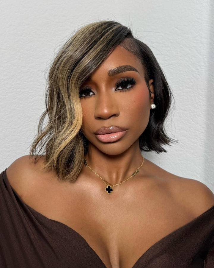 Chic Blonde Highlight 13x4 Lace Front Wig