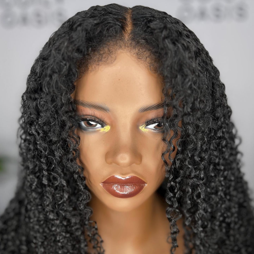 Kinky Edges 13x4 HD Lace Frontal Curly Wig