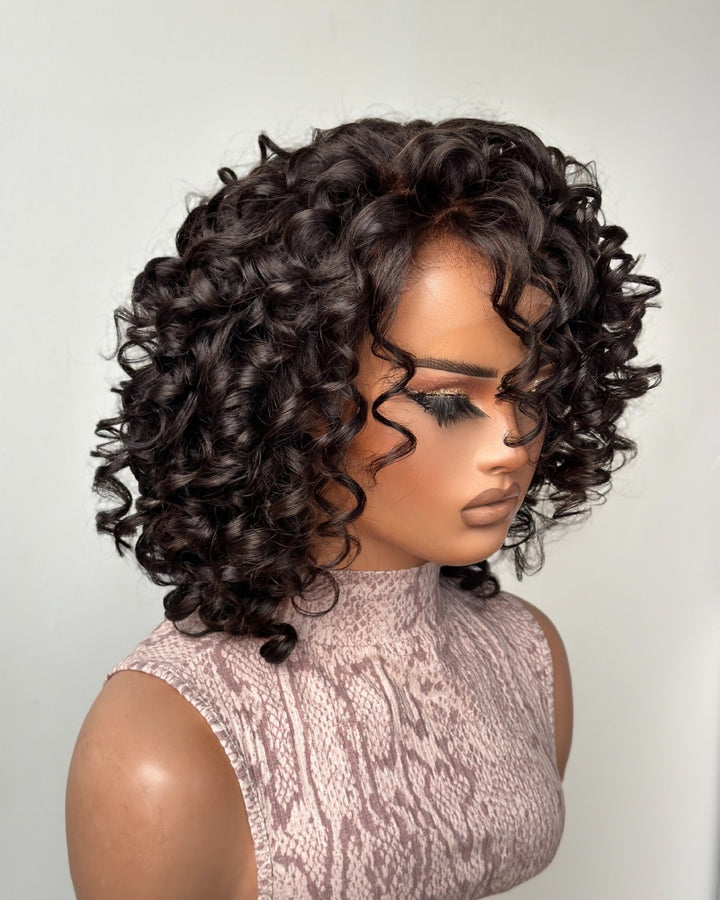 Bouncy Loose Curly Lace Front Wig