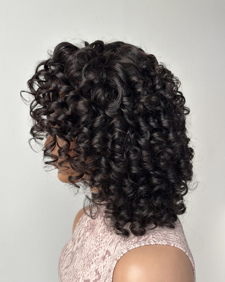 Bouncy Loose Curly Lace Front Wig