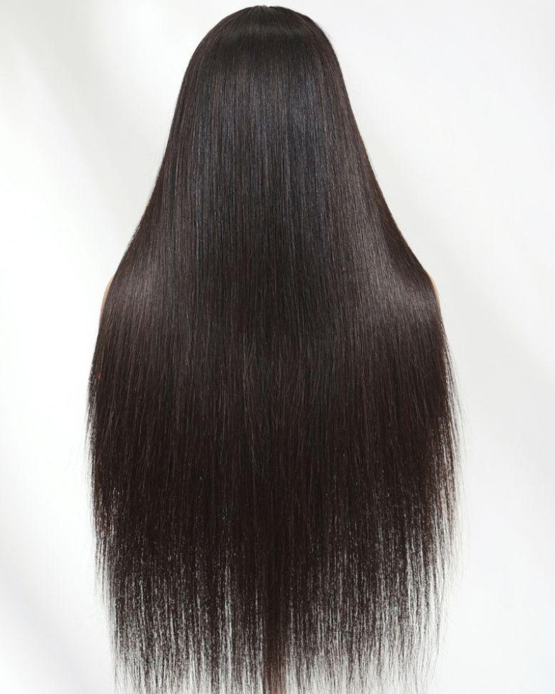 Smooth Natural Straight Hair 13x4 Lace Front Wig