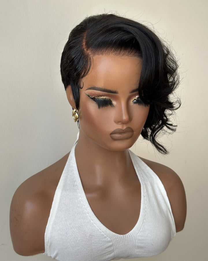Side Parted Voluminous Layered Style 13x6 Lace Wig