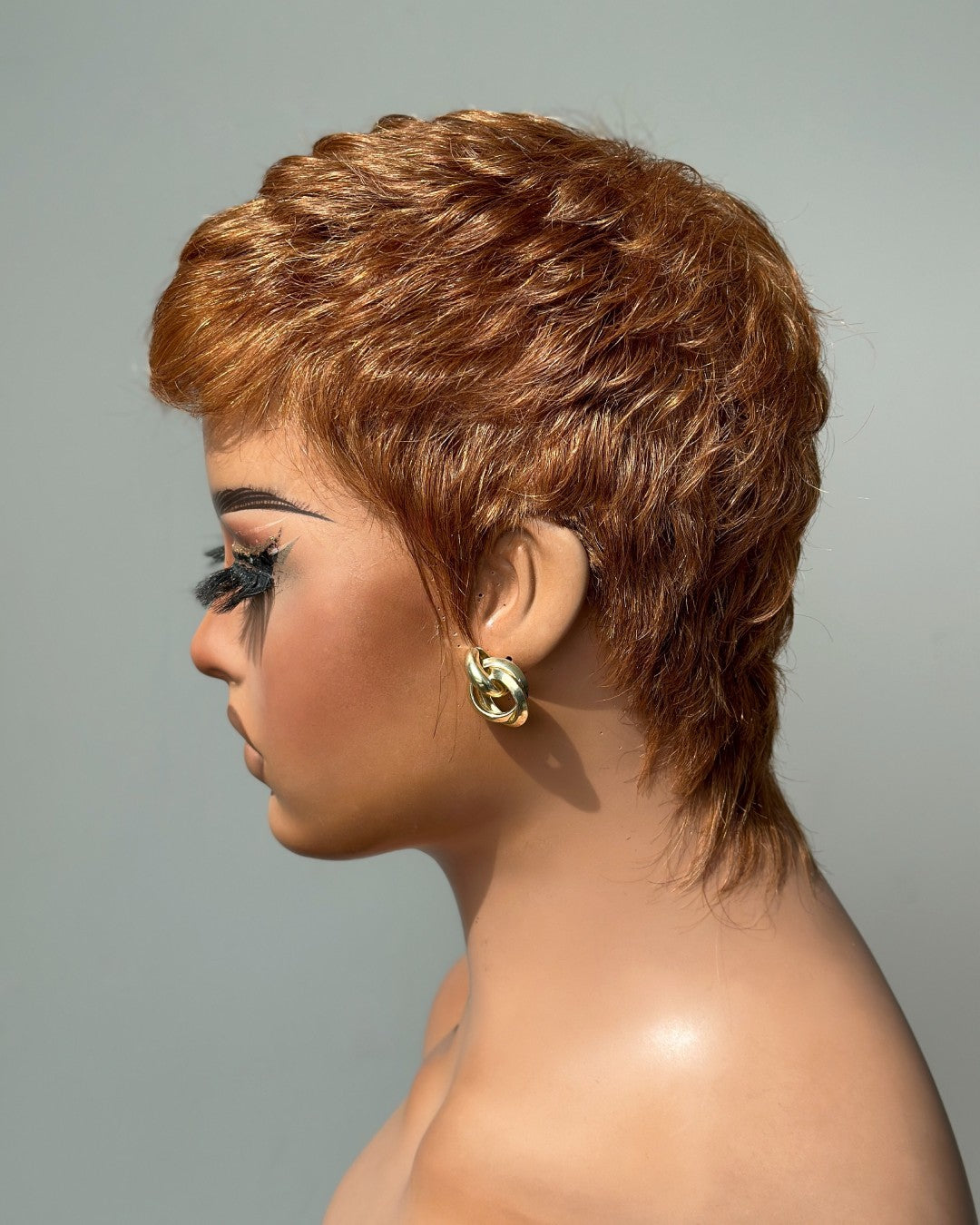 Full Lace Pixie Cut Wig 100% Human Hair