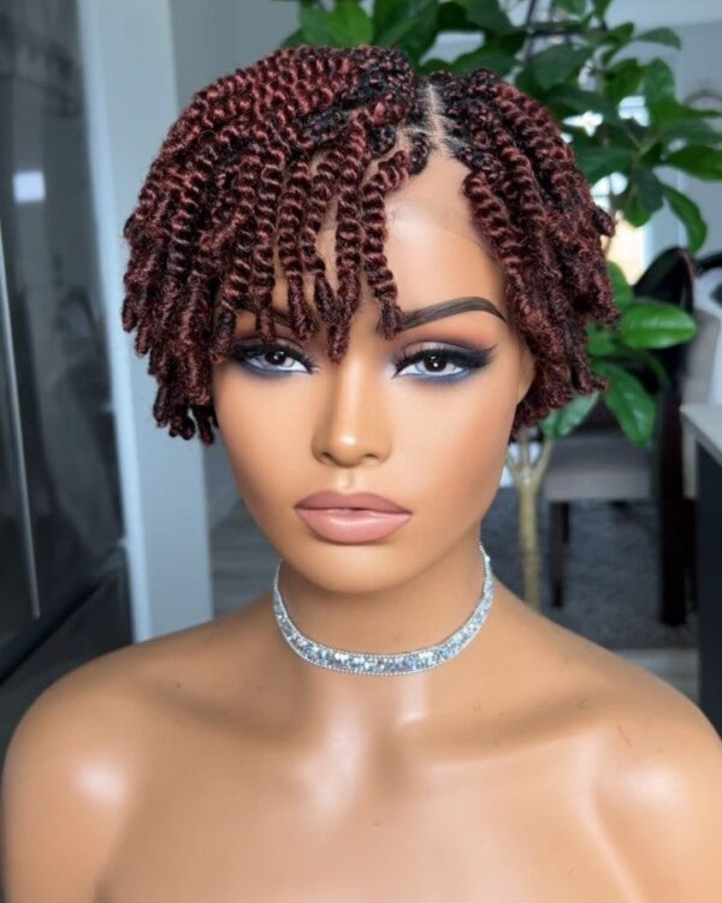 Full Lace Twist-out Afro Pixie Invisi Drawstring Wig