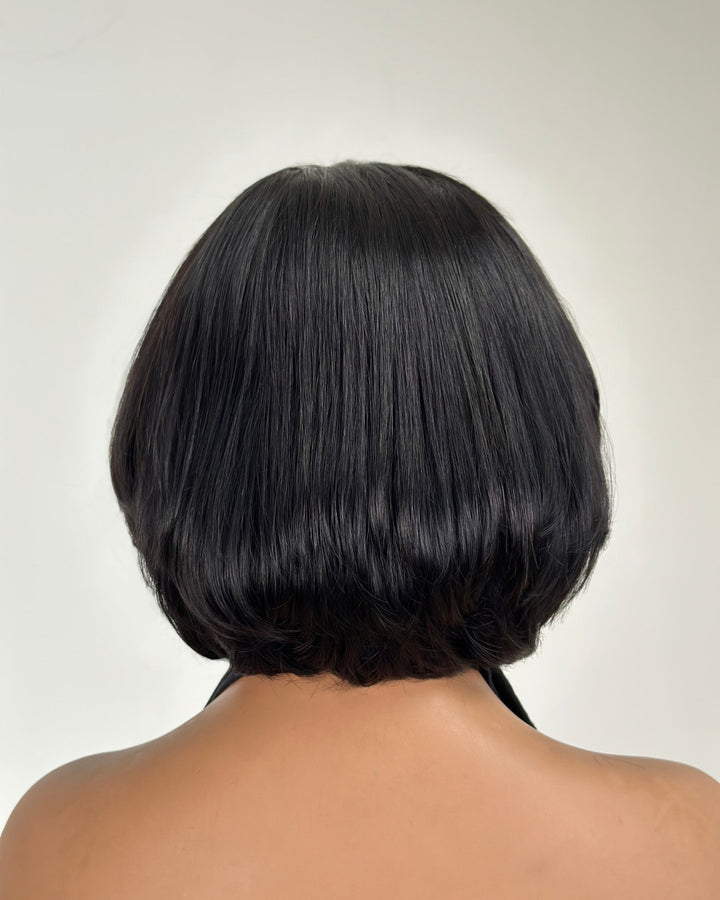Glueless & Beginner-Friendly Soft Layers Silky Bob Lace Closure Wig