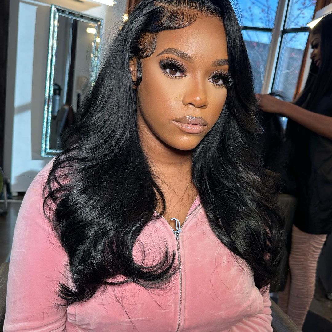 5x5 Lace Closure Side Part Layered Style Wig