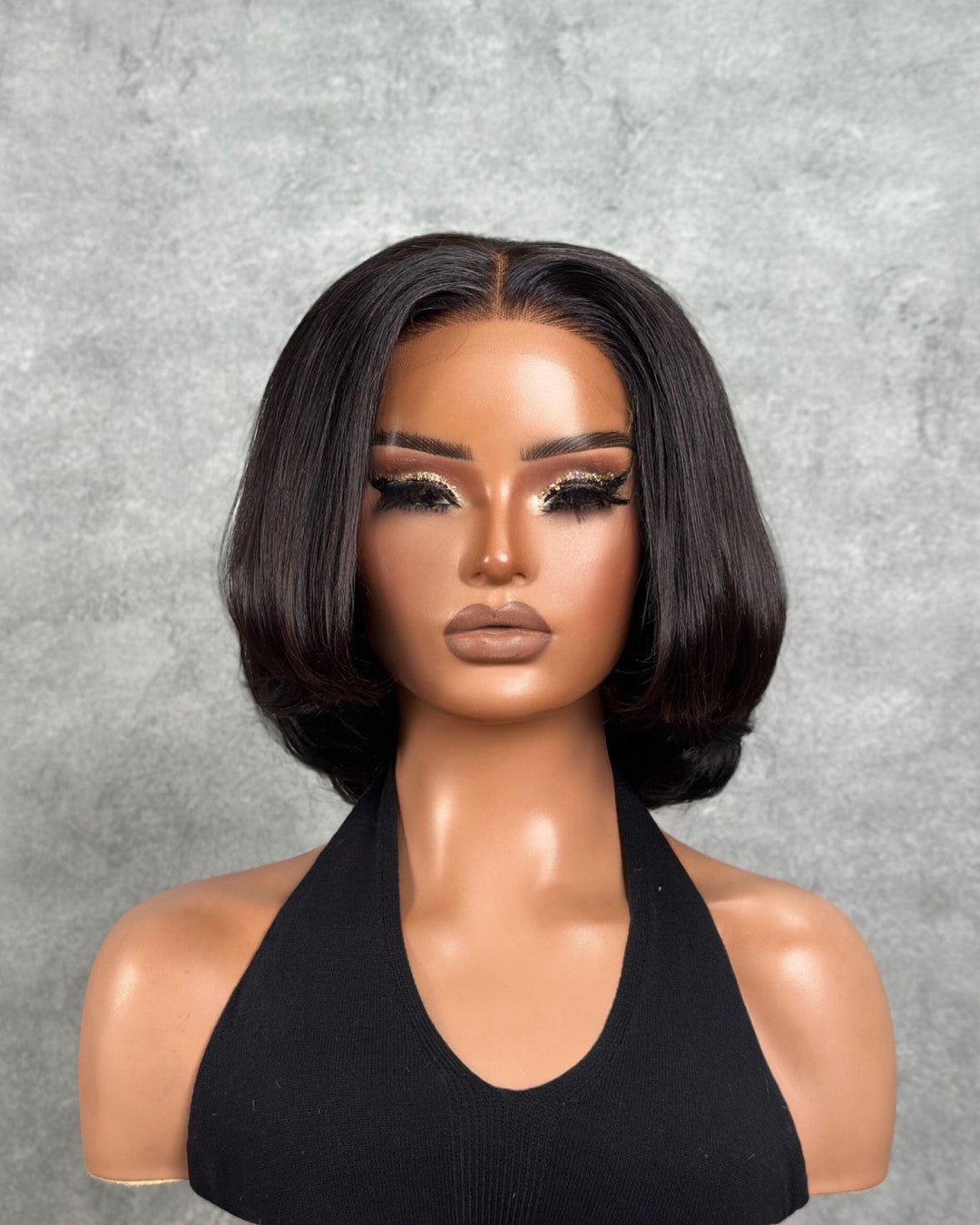 Glueless & Beginner-Friendly Soft Layers Silky Bob Lace Closure Wig