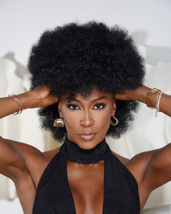 Afro Kinky Curly 13x4 Lace Frontal Wig