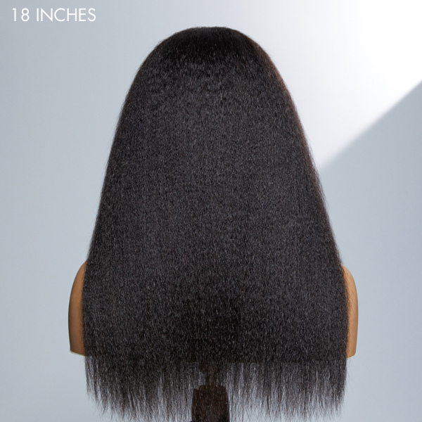Protective Glueless V Part Wig 100% Human Hair