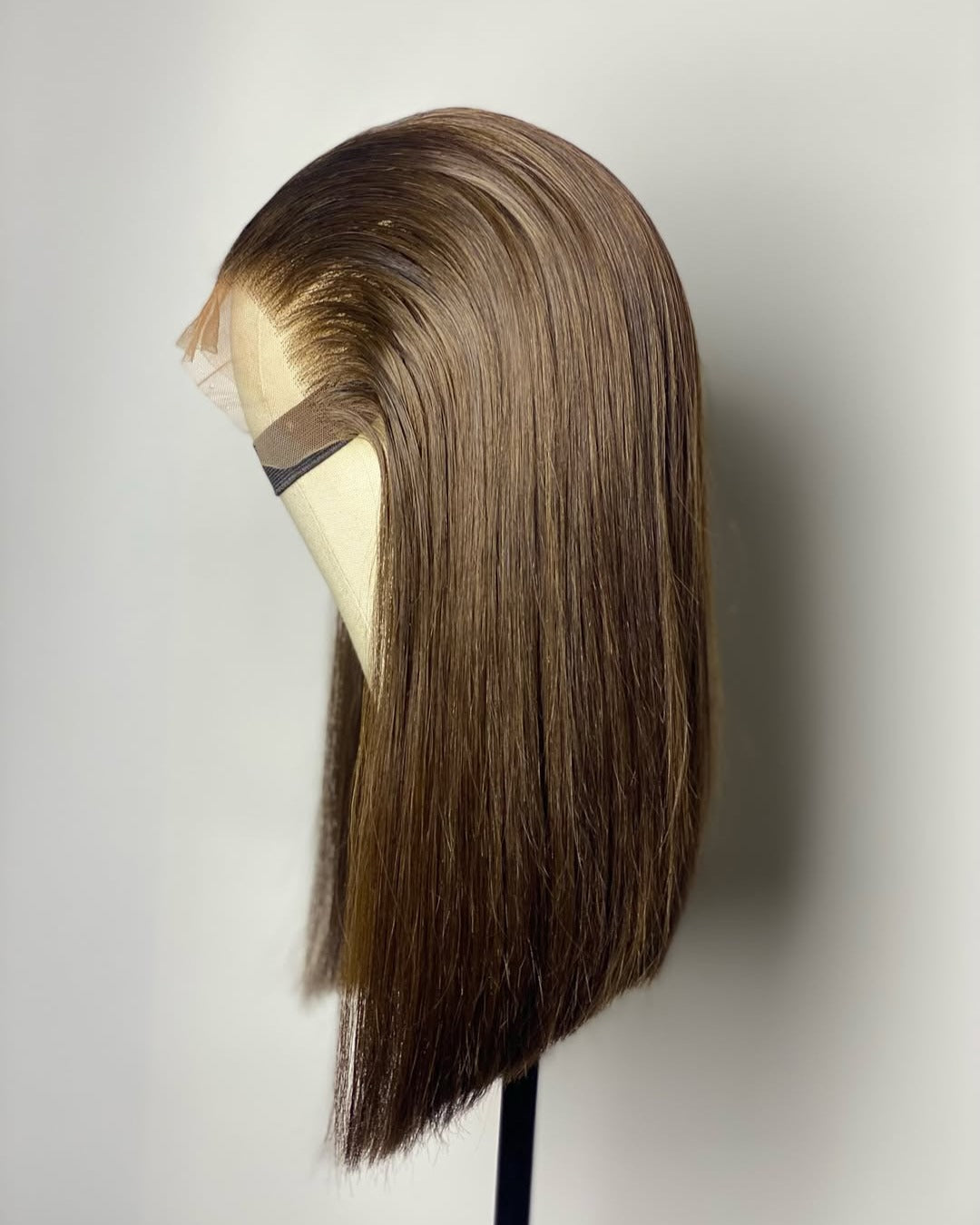 Ombre Dark Blonde Bob 5x5 Lace Closure Wig