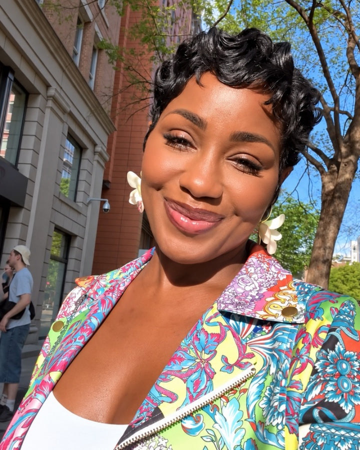 Uptown Chic Textured Pixie 13x6 Lace Wig with Flipped Curls