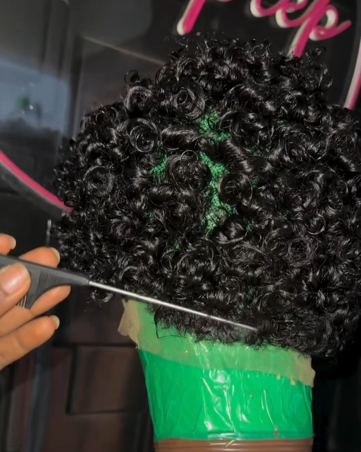 Afro Kinky Hair Full Lace Wig