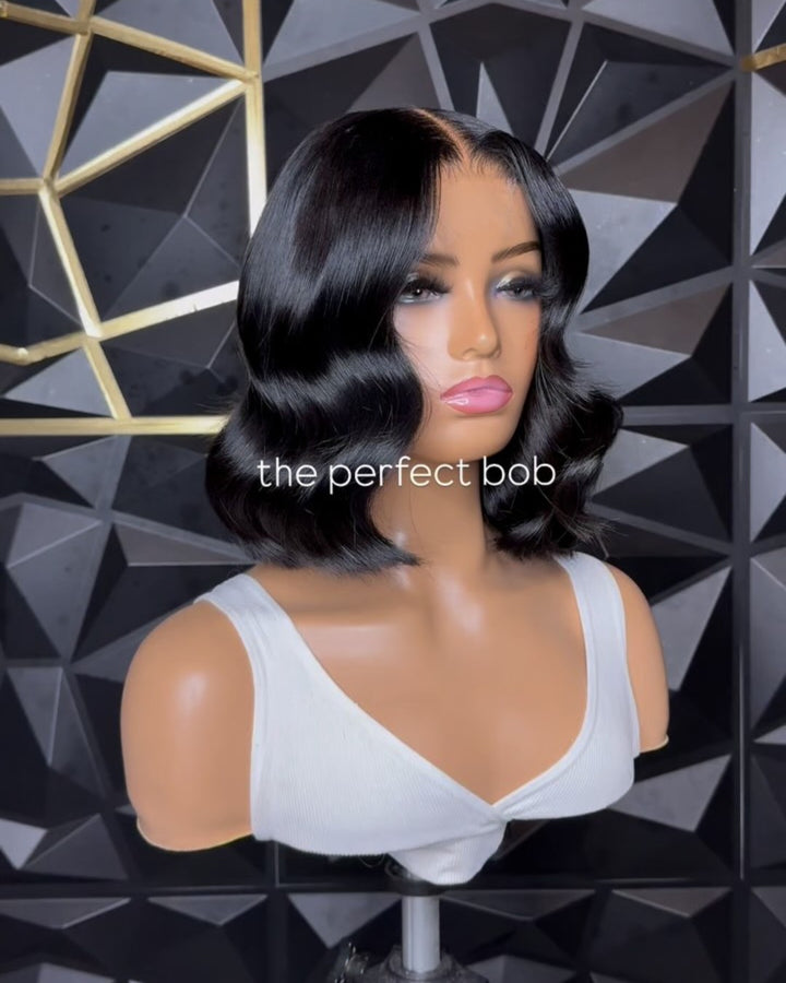 Designer Layered Wavy 5x5 Lace Closure Wig