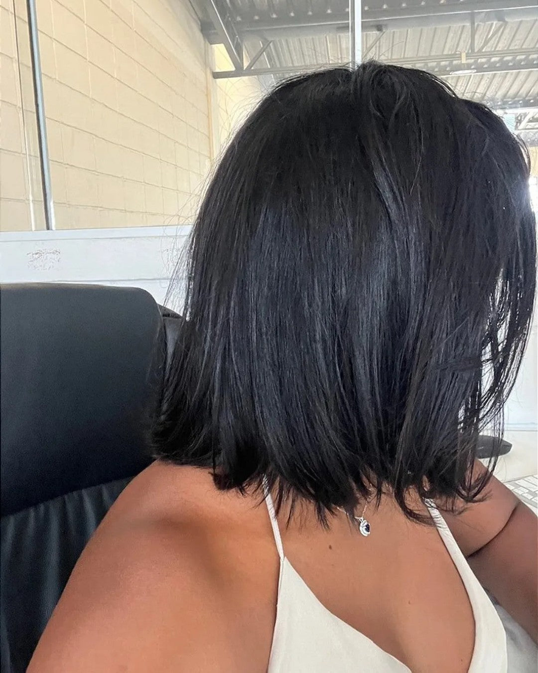 Short Middle Parted Straight 13x4 Lace Front Wig