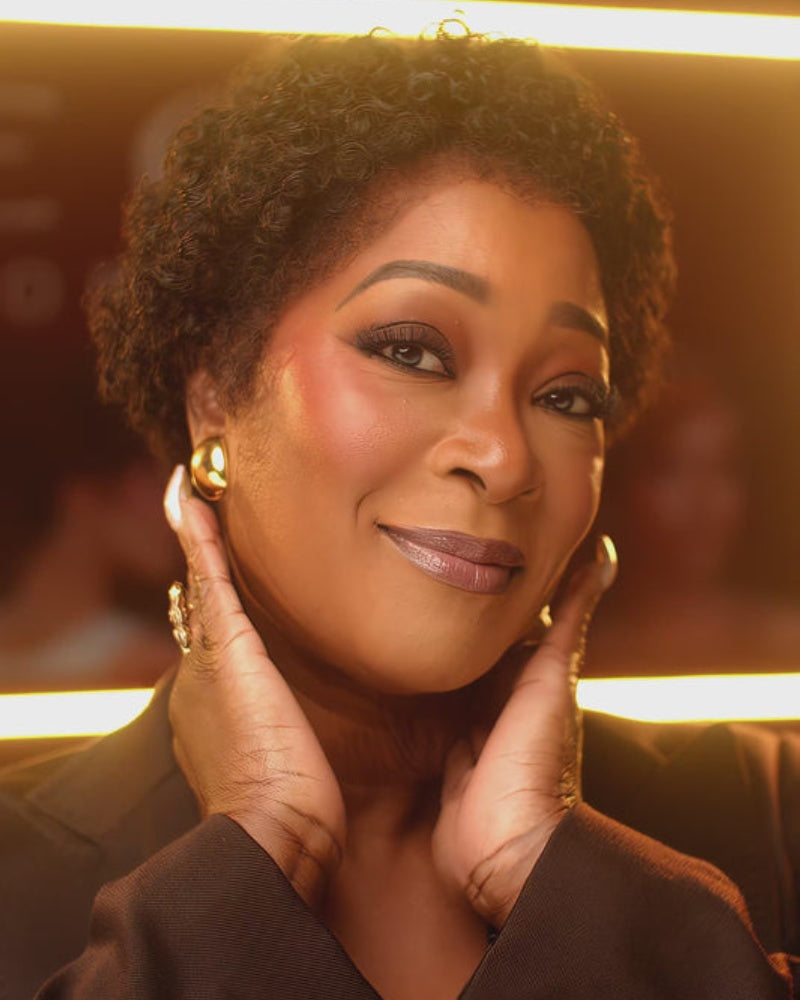 Pre-plucked Hairline Full Lace Natural Black Loose Curly Wig