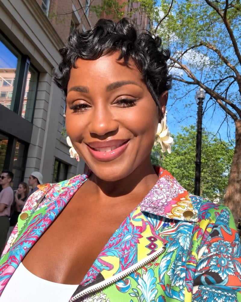 Uptown Chic Textured Pixie 13x6 Lace Wig with Flipped Curls