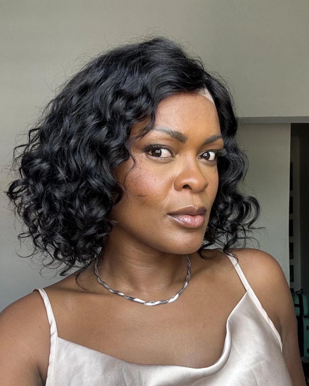 Wavy Curls 5x5 Lace Closure Wig