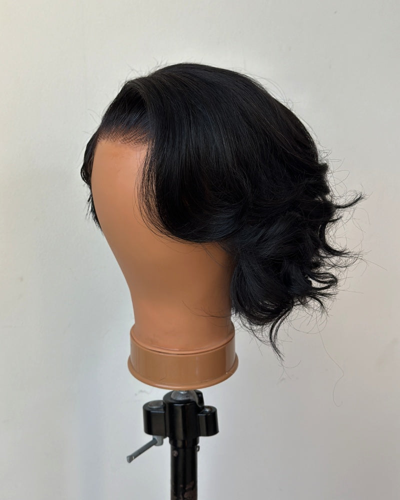Side Parted Voluminous Layered Style 13x6 Lace Wig