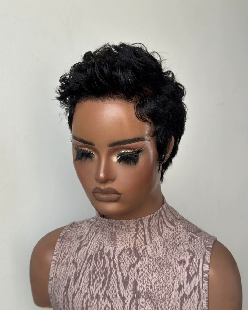 Tousled Layers Pixie Cut 13x6 Lace Wig