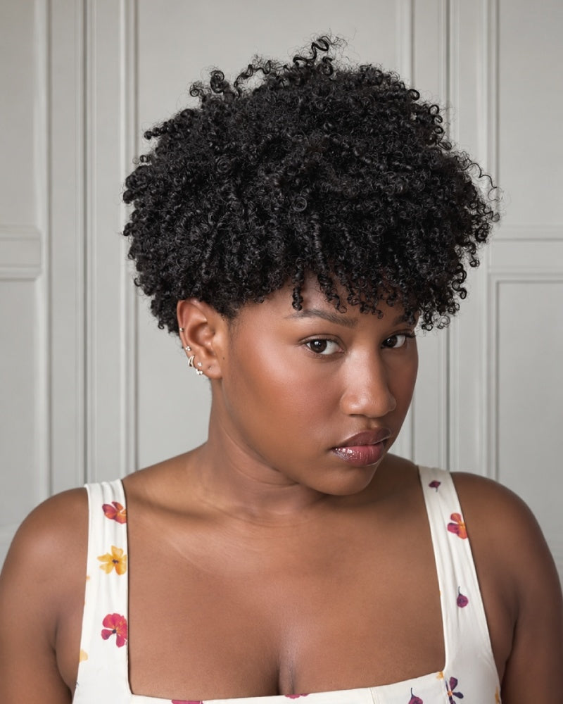 Summer Vibe Short Afro Kinky Curly Pixie Wig