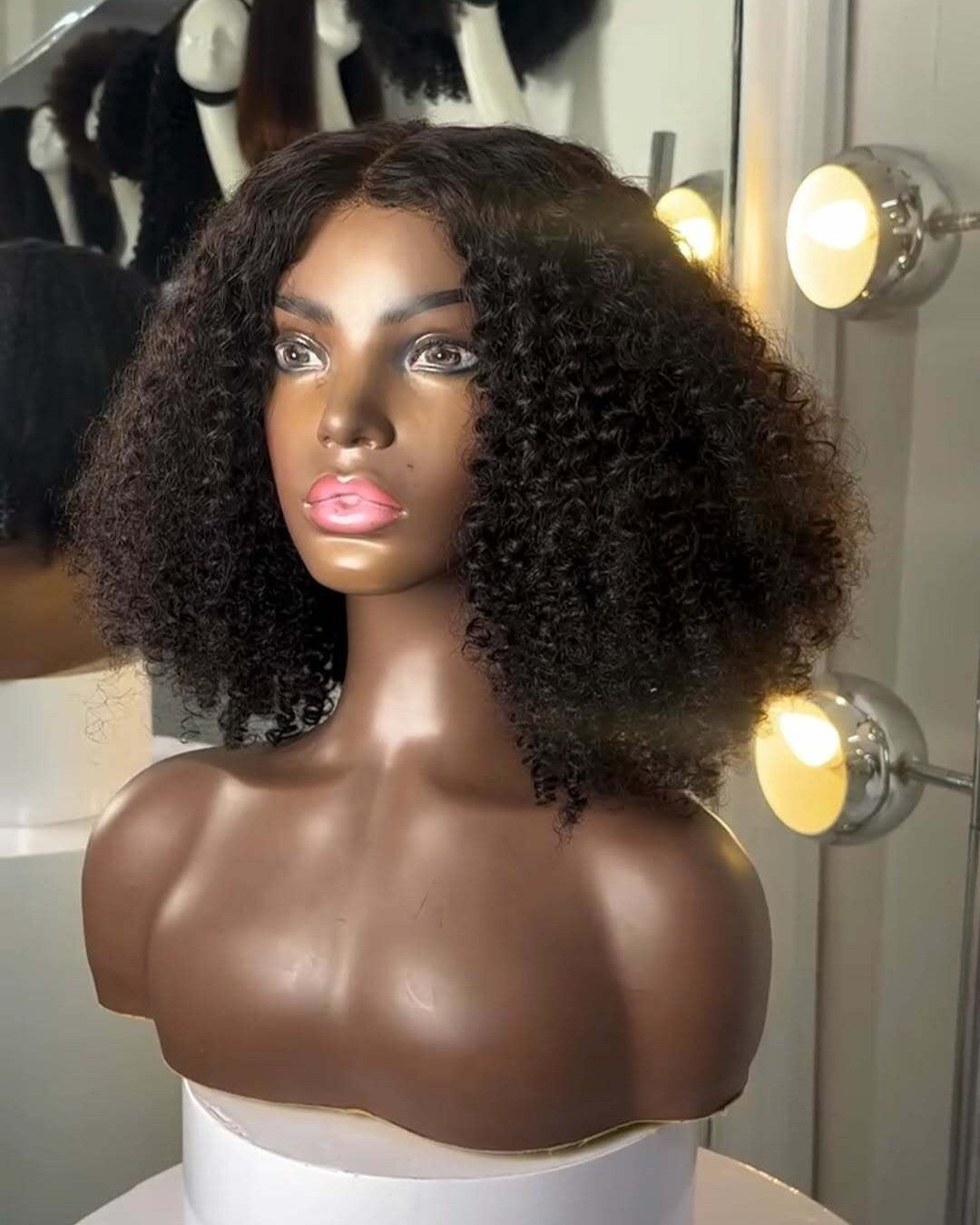 Full & Fluffy Curly Hair Lace Wig