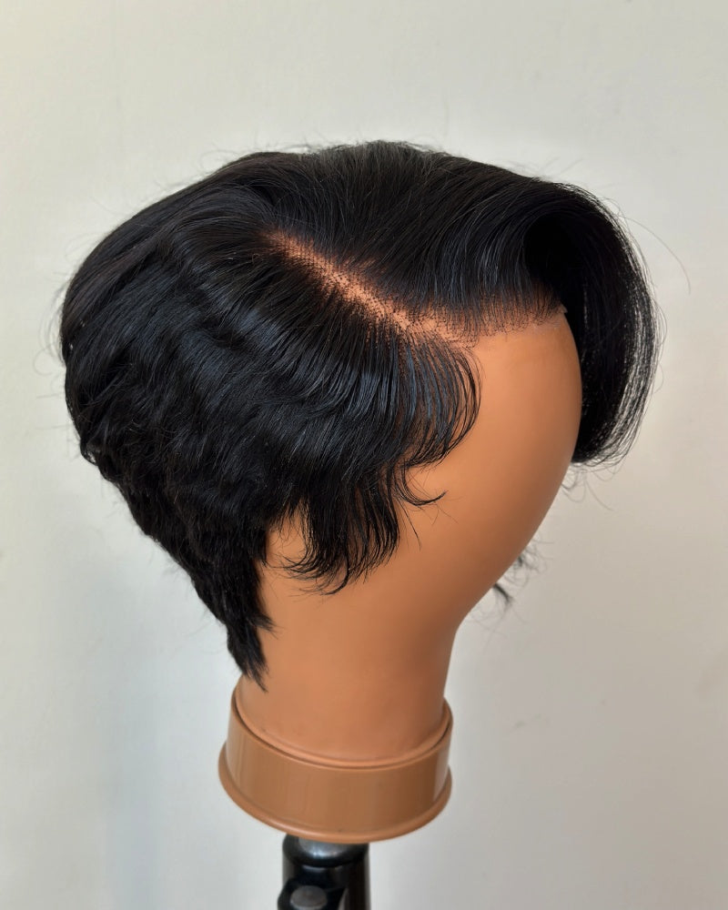 Side Parted Voluminous Layered Style 13x6 Lace Wig