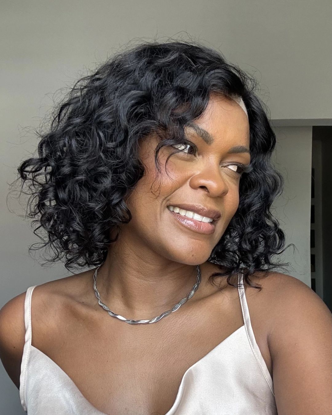 Wavy Curls 5x5 Lace Closure Wig